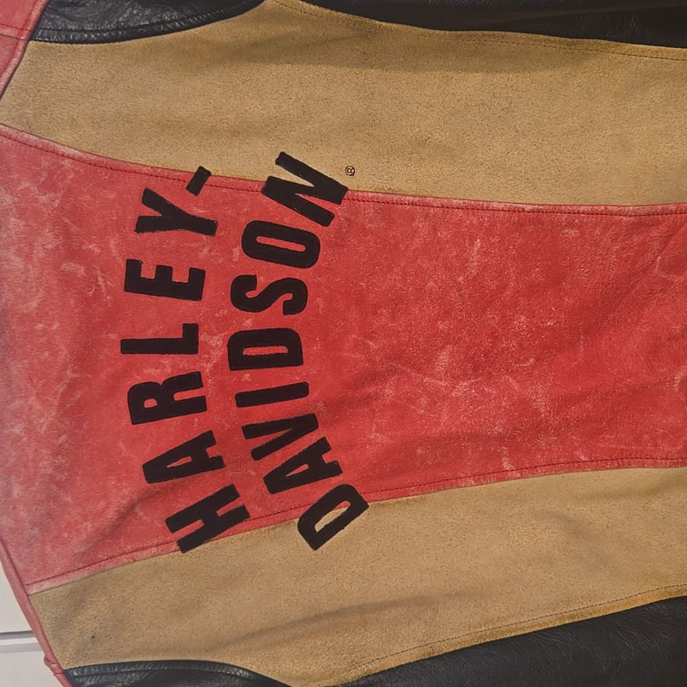 Vintage Harley Davidson Leather jacket women's sz XL moto biker motorcycle Core